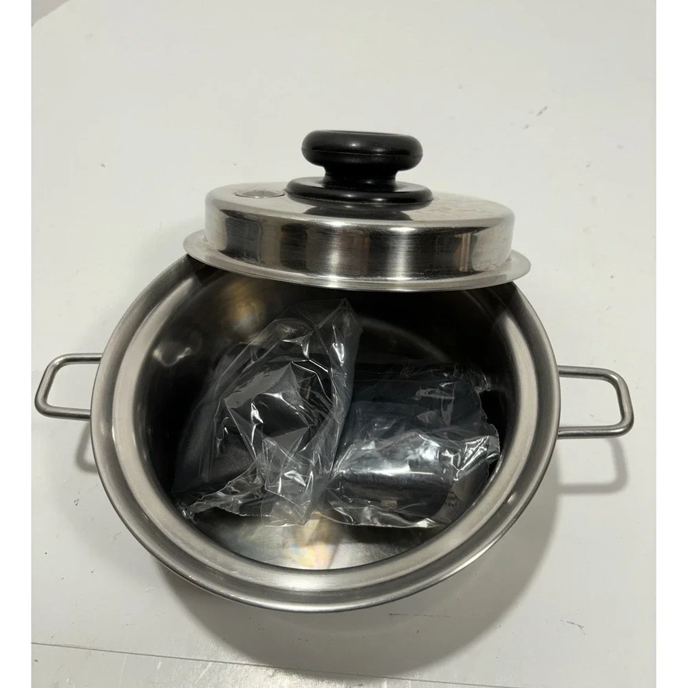 Saladmaster Xp7 316 1 Quart Saucepan w/ Lid and Handles 0.9qt Surgical Stainless